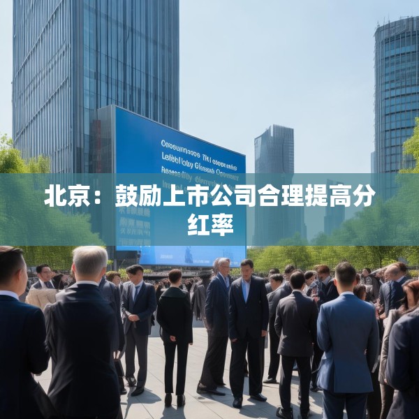 北京：鼓励上市公司合理提高分红率