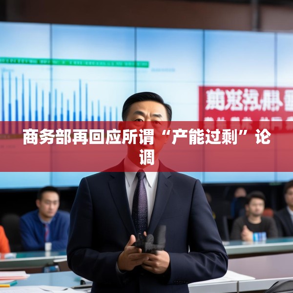 商务部再回应所谓“产能过剩”论调