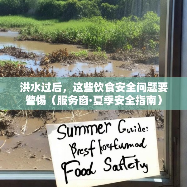 洪水过后，这些饮食安全问题要警惕（服务窗·夏季安全指南）