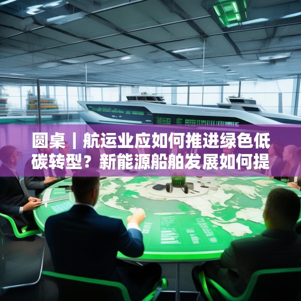 圆桌｜航运业应如何推进绿色低碳转型？新能源船舶发展如何提速？
