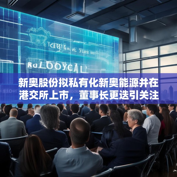 新奥股份拟私有化新奥能源并在港交所上市，董事长更迭引关注