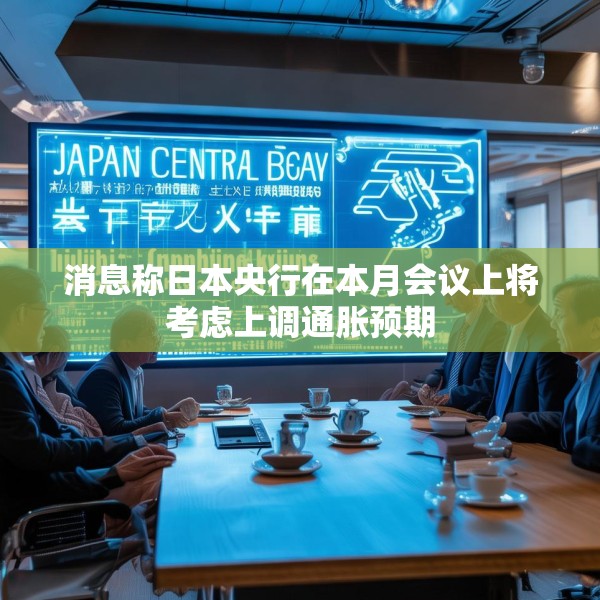消息称日本央行在本月会议上将考虑上调通胀预期
