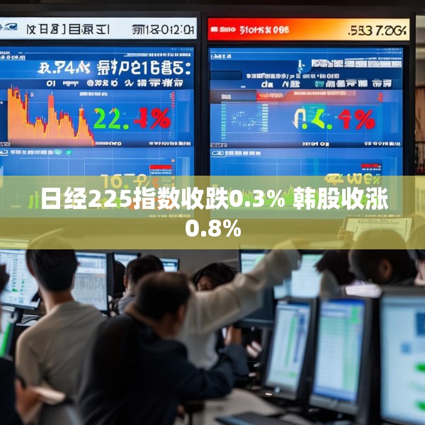 日经225指数收跌0.3% 韩股收涨0.8%