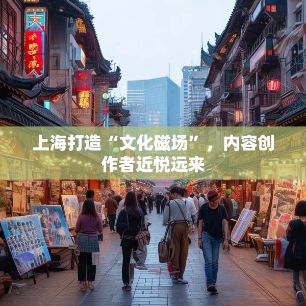 上海打造“文化磁场”，内容创作者近悦远来