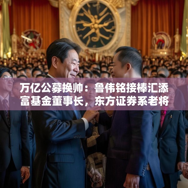 万亿公募换帅：鲁伟铭接棒汇添富基金董事长，东方证券系老将掌舵资管巨头