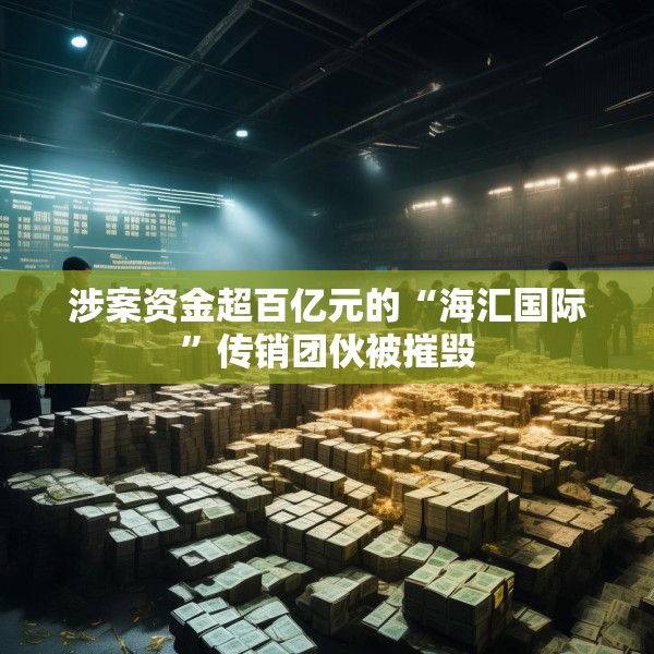 涉案资金超百亿元的“海汇国际”传销团伙被摧毁