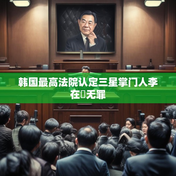 韩国最高法院认定三星掌门人李在镕无罪