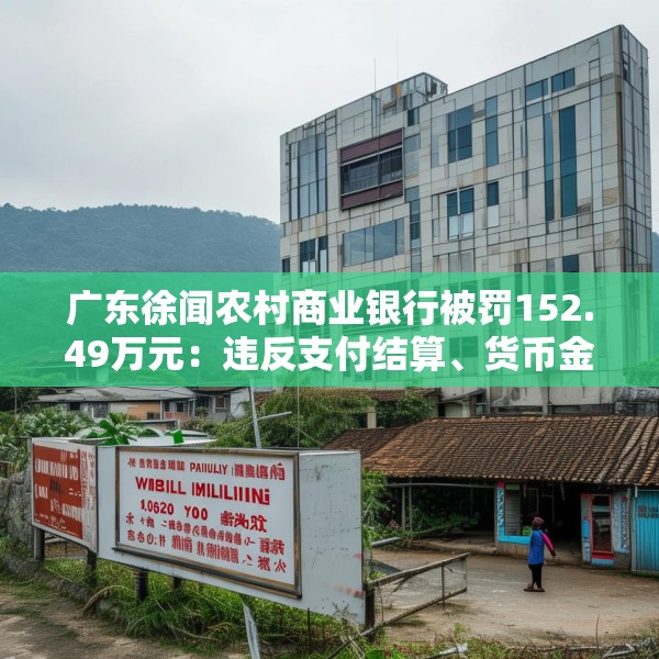 广东徐闻农村商业银行被罚152.49万元：违反支付结算、货币金银、国库、征信、反洗钱、金融科技管理规定
