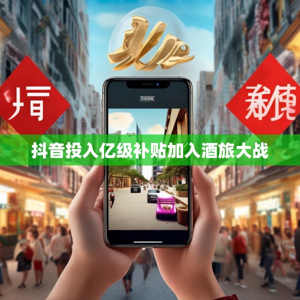 抖音投入亿级补贴加入酒旅大战
