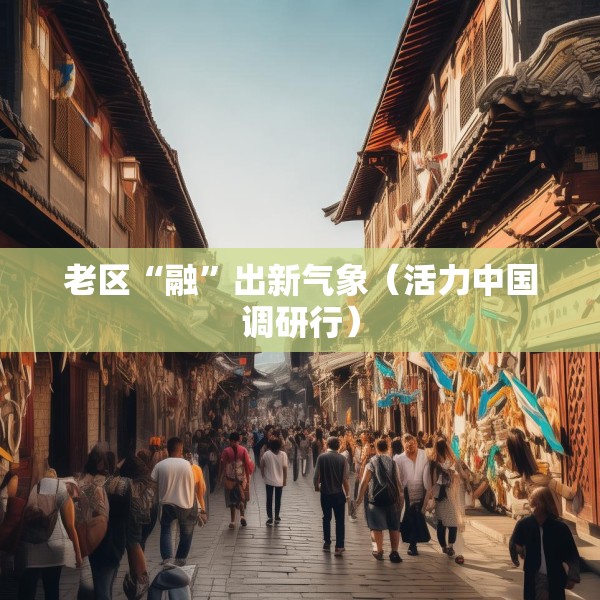 老区“融”出新气象（活力中国调研行）
