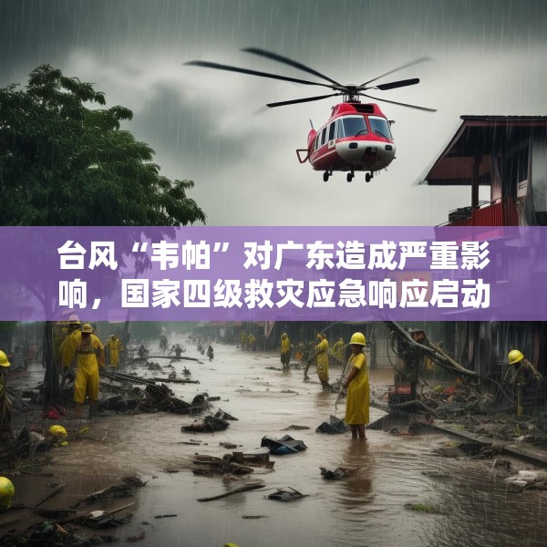 台风“韦帕”对广东造成严重影响，国家四级救灾应急响应启动