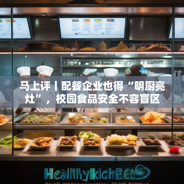 马上评丨配餐企业也得“明厨亮灶”，校园食品安全不容盲区