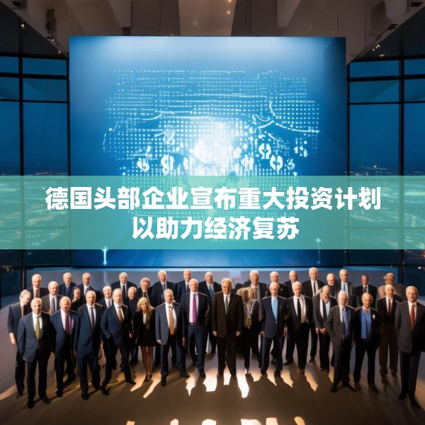 德国头部企业宣布重大投资计划 以助力经济复苏