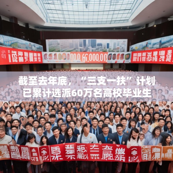 截至去年底，“三支一扶”计划已累计选派60万名高校毕业生